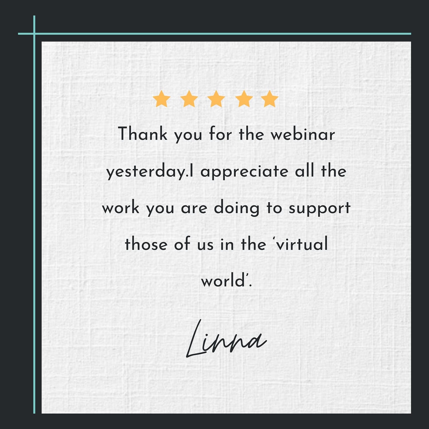 hygge planner testimonial