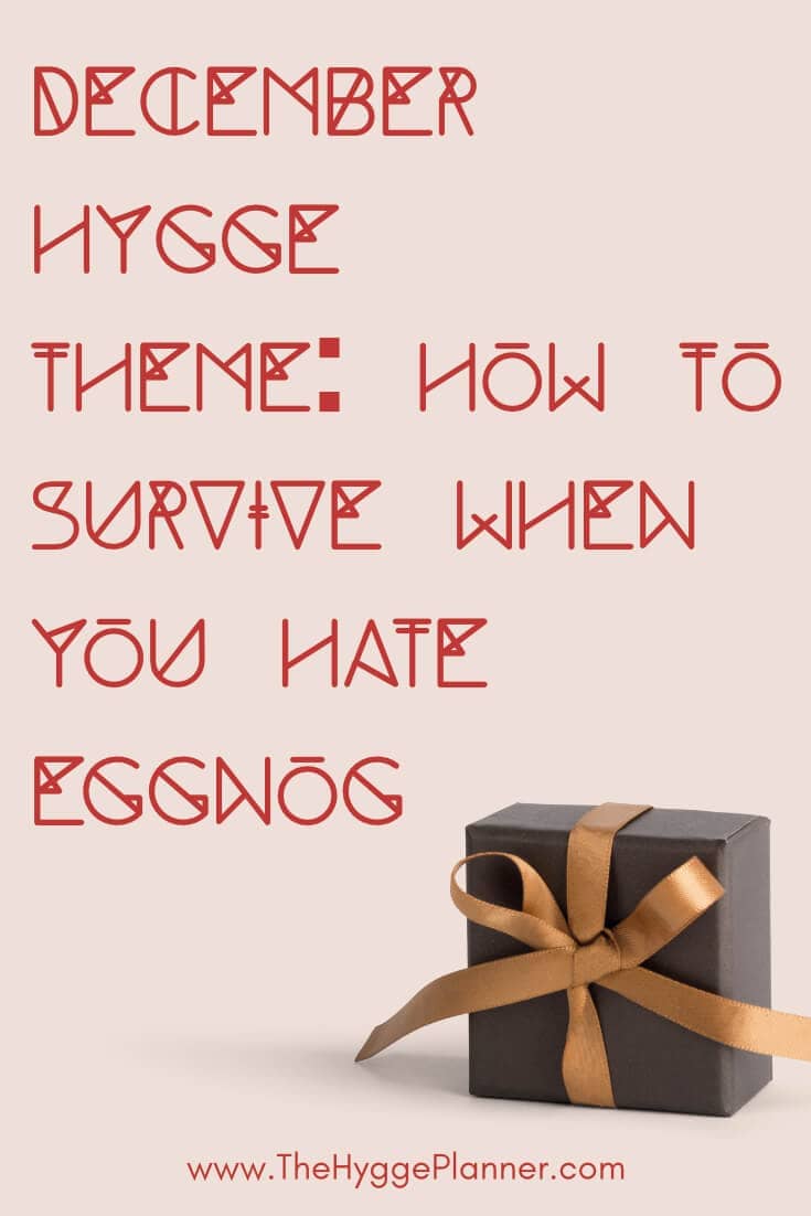[Christmas Beverages] How to survive when you hate eggnog