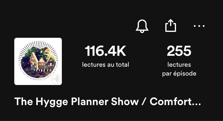 the hygge planner show 100 000 downloads